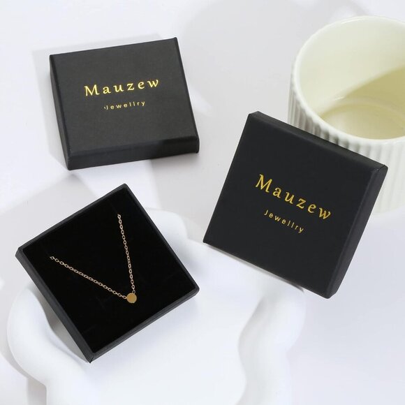 🆕 Women Gold Chunky Chain Necklace Thick Cuban Curb Gemstone Pendant Jewelry - Picture 7 of 7